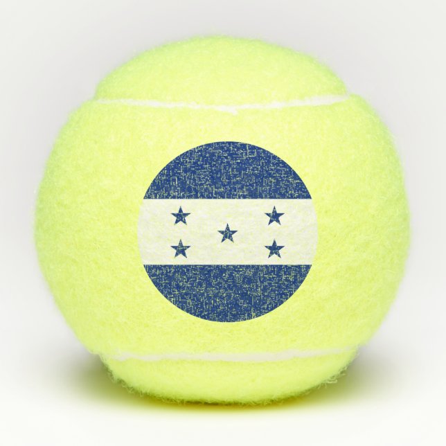 Pelotas De Tenis Bandera de Honduras (Anverso)