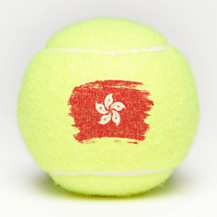 Pelotas De Tenis Bandera de Hong Kong