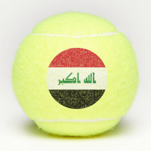 Pelotas De Tenis Bandera de Iraq