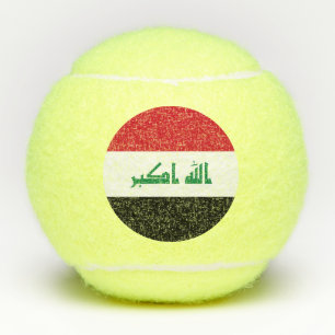 Pelotas De Tenis Bandera de Iraq