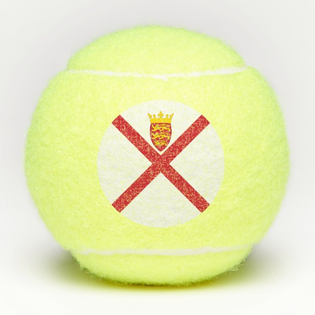 Pelotas De Tenis Bandera de Jersey (Anverso)