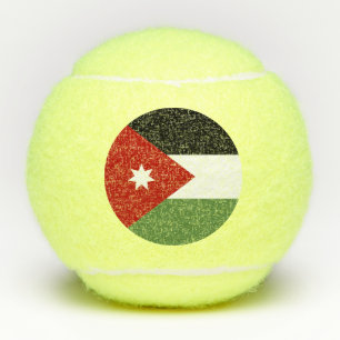 Pelotas De Tenis Bandera de Jordania