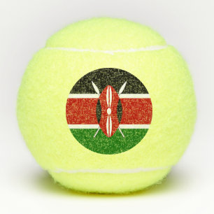 Pelotas De Tenis Bandera de Kenia