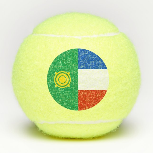 Pelotas De Tenis Bandera de Khakassia (Anverso)
