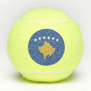 Pelotas De Tenis Bandera de Kosovo