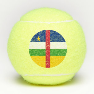 Pelotas De Tenis Bandera de la República Centroafricana