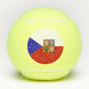Pelotas De Tenis Bandera de la República Checa