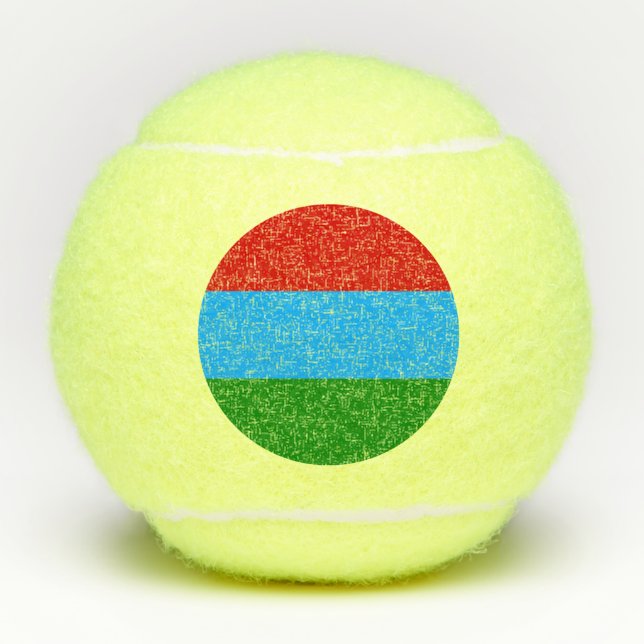 Pelotas De Tenis Bandera de la República de Karelia (Anverso)