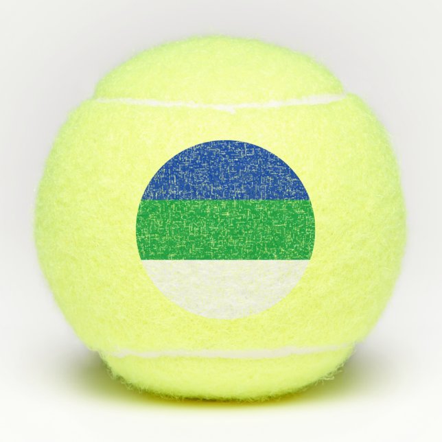 Pelotas De Tenis Bandera de la República de Komi (Anverso)