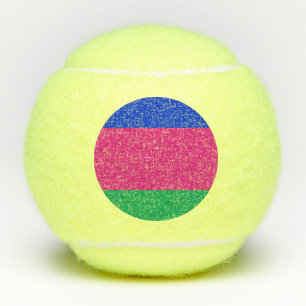Pelotas De Tenis Bandera de la República Popular de Kuban