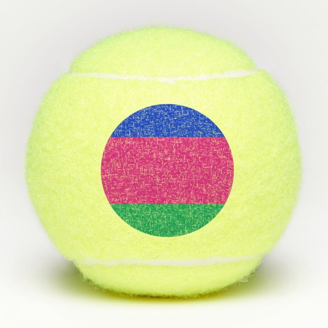 Pelotas De Tenis Bandera de la República Popular de Kuban (Anverso)