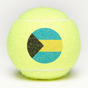 Pelotas De Tenis Bandera de las Bahamas