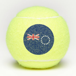 Pelotas De Tenis Bandera de las Islas Cook