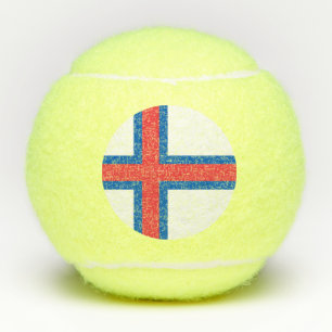 Pelotas De Tenis Bandera de las Islas Feroe