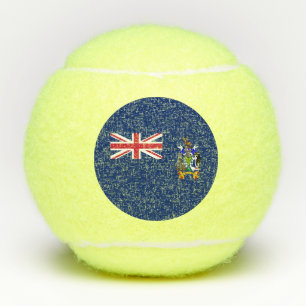 Pelotas De Tenis Bandera de las Islas Georgias del Sur y Sandwich d