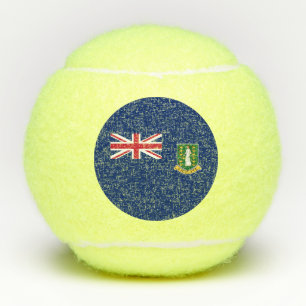 Pelotas De Tenis Bandera de las Islas Vírgenes Británicas