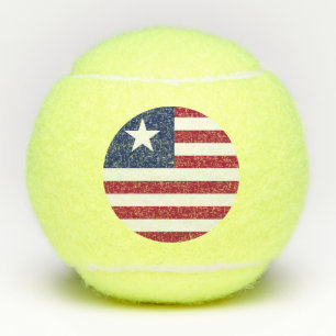 Pelotas De Tenis Bandera de Liberia