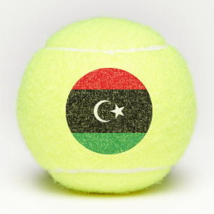 Pelotas De Tenis Bandera de Libia