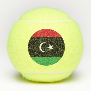 Pelotas De Tenis Bandera de Libia
