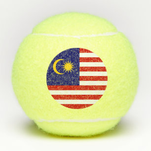 Pelotas De Tenis Bandera de Malasia