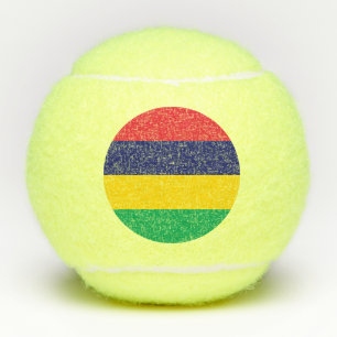 Pelotas De Tenis Bandera de Mauricio