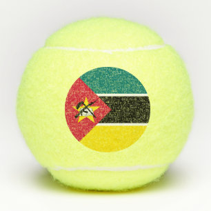 Pelotas De Tenis Bandera de Mozambique