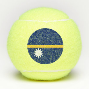 Pelotas De Tenis Bandera de Nauru