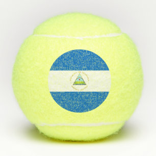 Pelotas De Tenis Bandera de Nicaragua