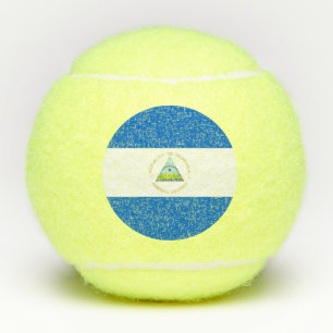 Pelotas De Tenis Bandera de Nicaragua