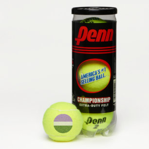 Pelotas De Tenis Bandera de orgullo genderqueer de SlipperyJoe lava