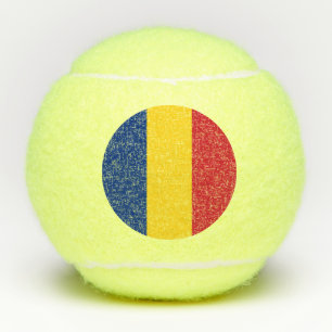 Pelotas De Tenis Bandera de Rumania