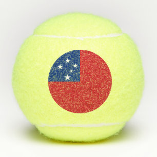 Pelotas De Tenis Bandera de Samoa