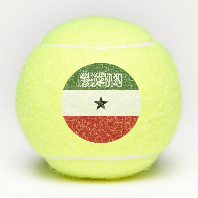 Pelotas De Tenis Bandera de Somaliland (Anverso)
