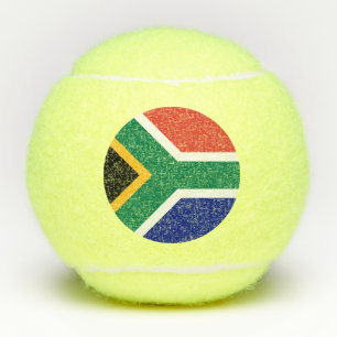 Pelotas De Tenis Bandera de Sudáfrica