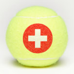 Pelotas De Tenis Bandera de Suiza<br><div class="desc">Bandera de Suiza</div>