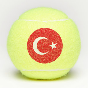 Pelotas De Tenis Bandera de Turquía