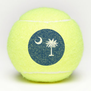 Pelotas De Tenis Bandera del estado de Carolina del Sur