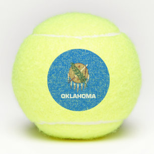 Pelotas De Tenis Bandera del estado de Oklahoma
