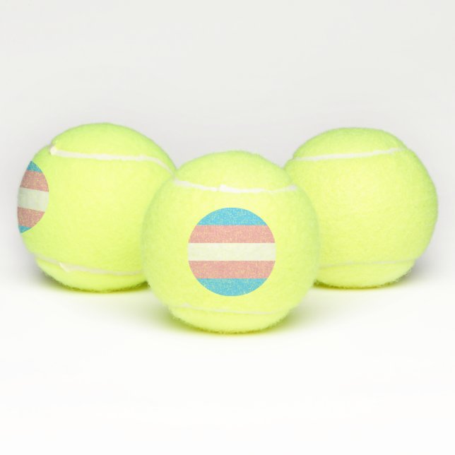 Pelotas De Tenis Bandera del Orgullo Transgénero - Arcoiris LGBT (Múltiples)