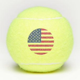 Pelotas De Tenis Bandera estadounidense