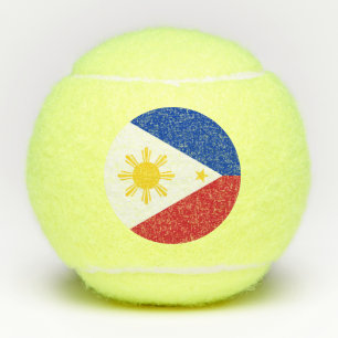 Pelotas De Tenis Bandera filipina de Filipinas
