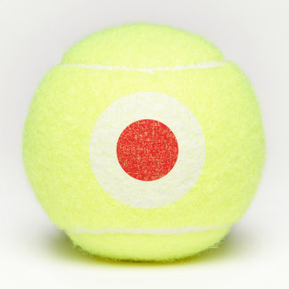 Pelotas De Tenis Bandera japonesa