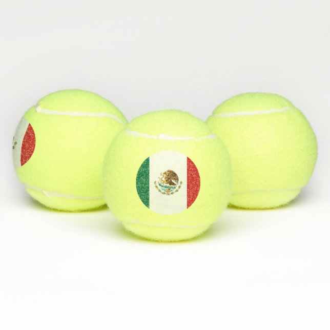 Pelotas De Tenis Bandera mexicana - Bandera de México (Múltiples)