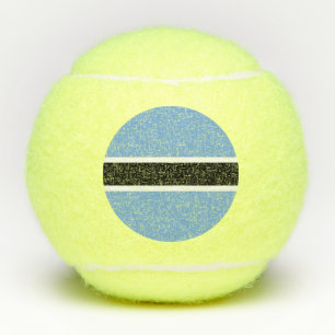 Pelotas De Tenis Bandera patriótica de Botsuana