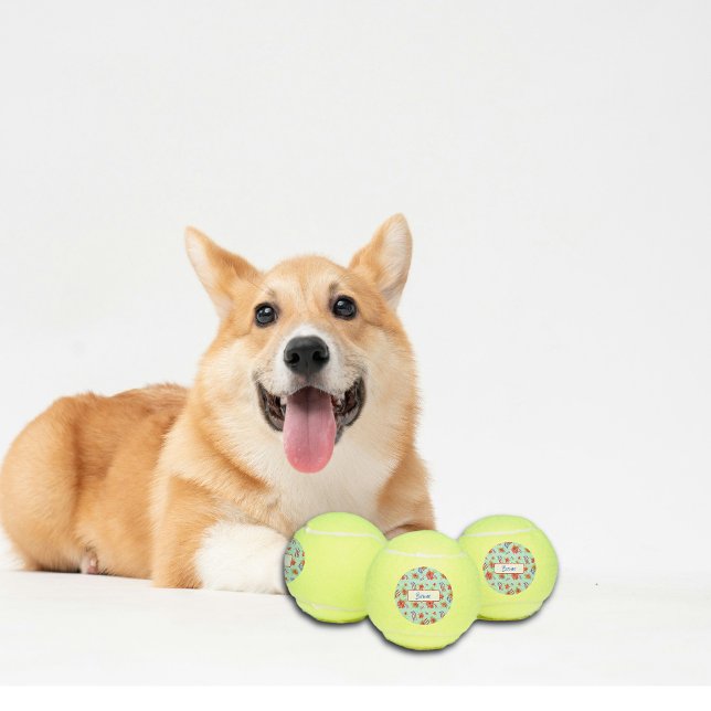 Pelotas De Tenis Bandera portorriqueña Flor de Maga (Subido por el creador)