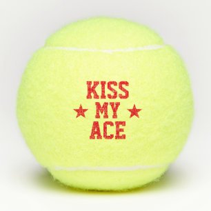 Pelotas De Tenis Besa mi as Funny