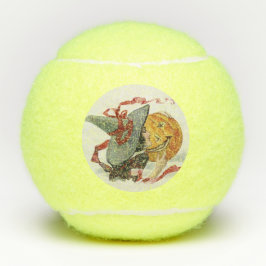 Pelotas De Tenis Beso de Bruja de Halloween: Jack o Lantern Mágico
