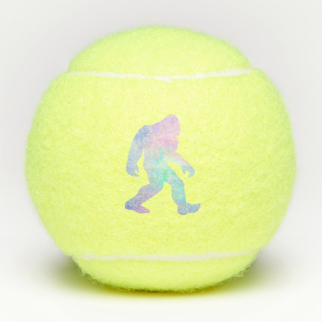 Pelotas De Tenis Bigfoot acuarela (Anverso)