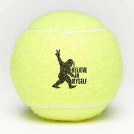 Pelotas De Tenis Bigfoot Divertido - Creo en Mí Mismo