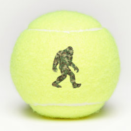 Pelotas De Tenis Bigfoot Sasquatch Camuflaje